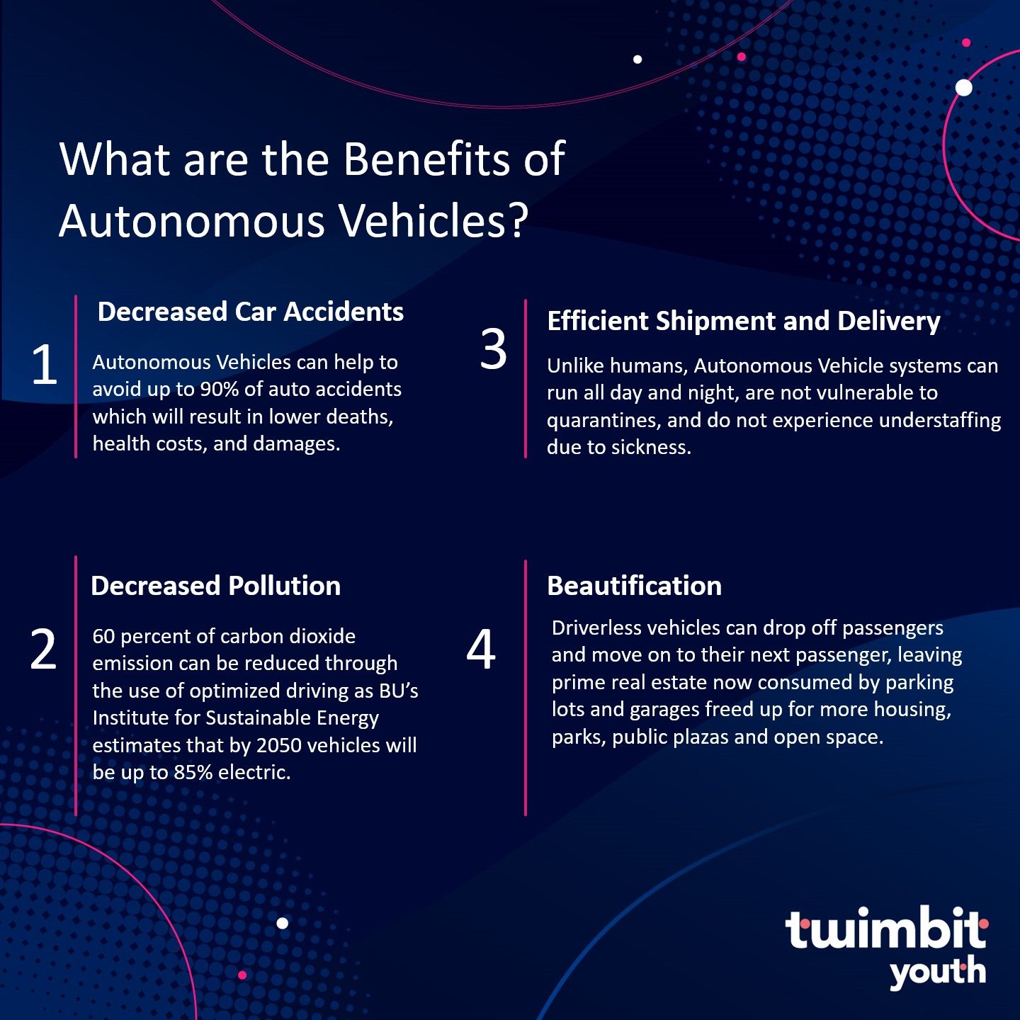 Benefits of self-driving tech in facilities