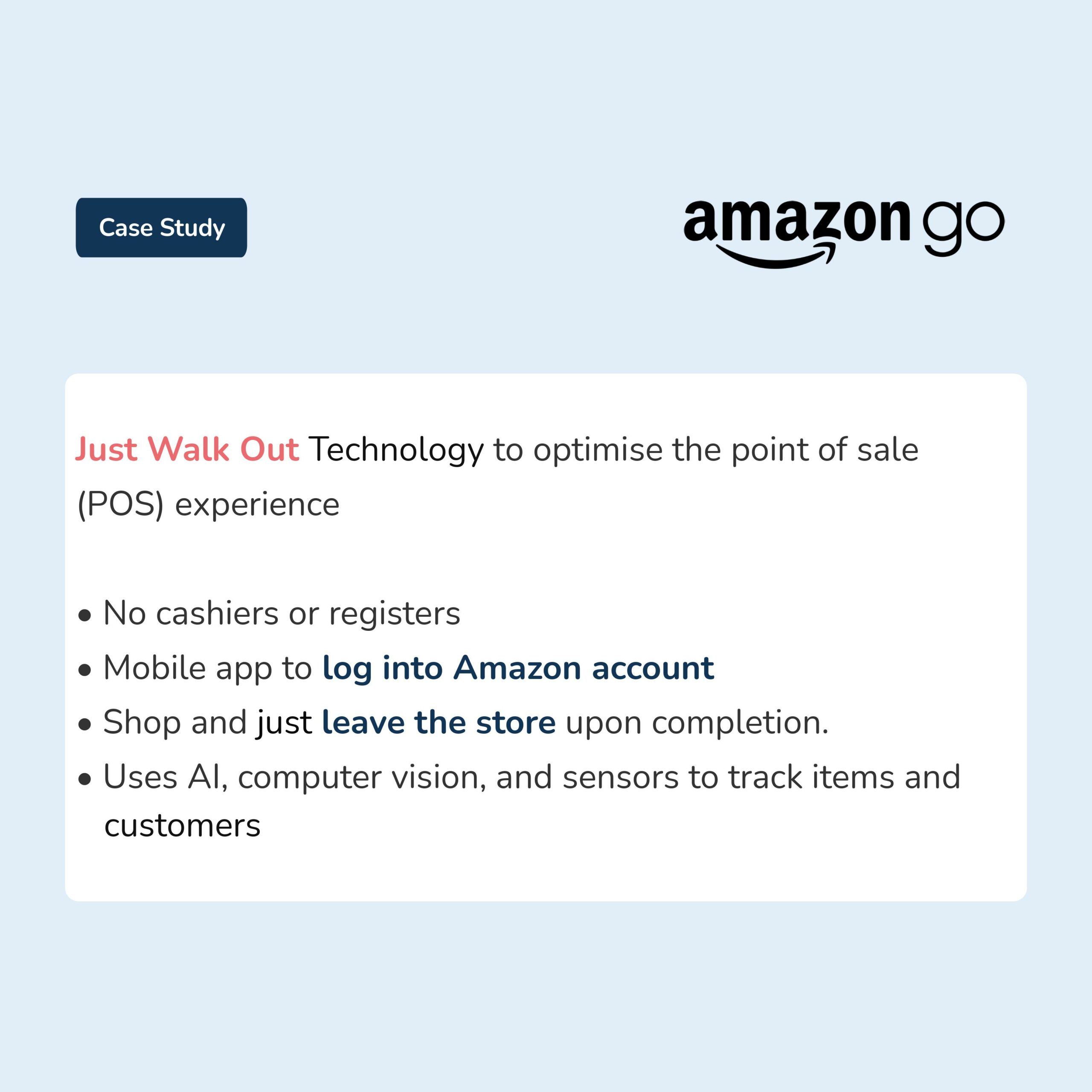 Just Walk Out is the Technology Behind the  Go Store