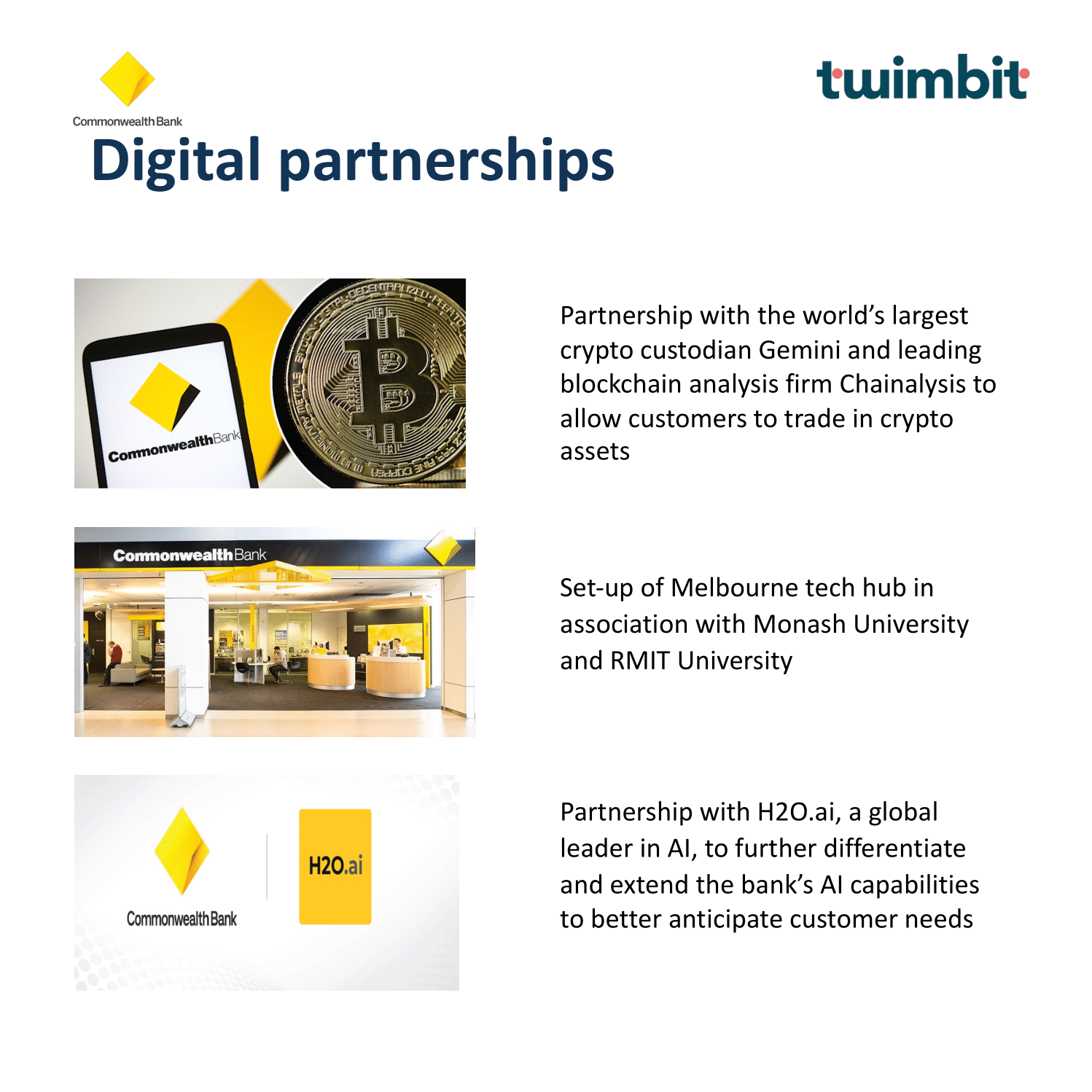 CBA leading the economic recovery with customer empowerment - Twimbit